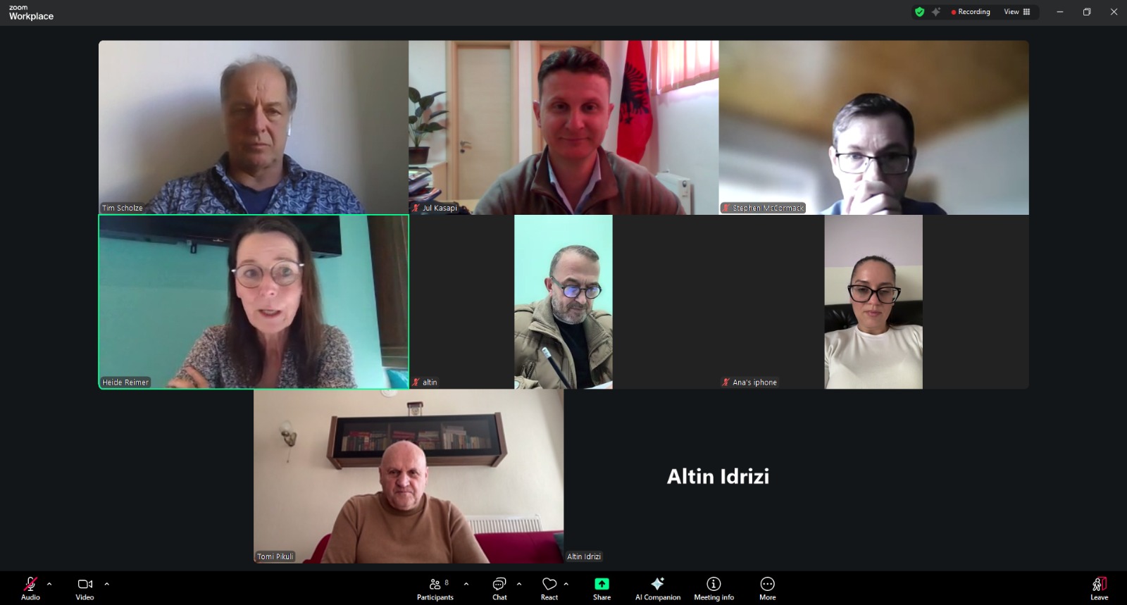 Shkolla Profesionale Elbasan në Takimin Online Pre–Kick-Off të Projektit B4CVET